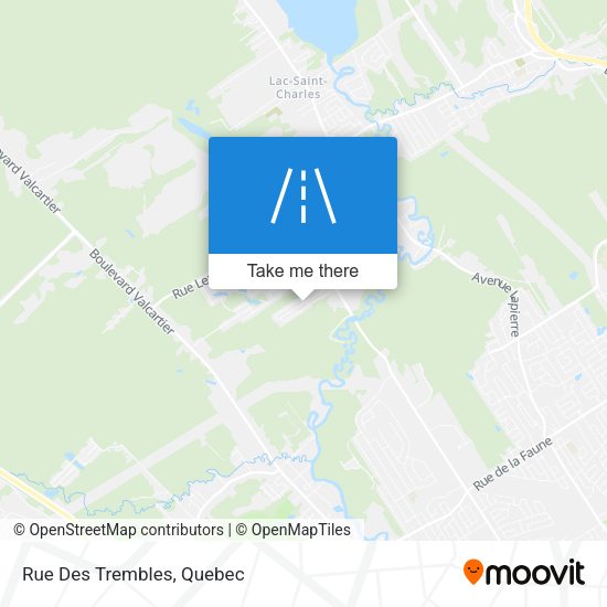 Rue Des Trembles map