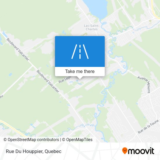 Rue Du Houppier map