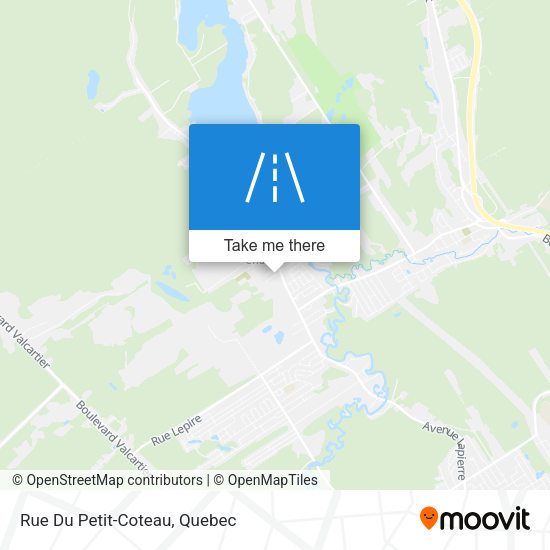 Rue Du Petit-Coteau map