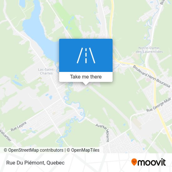 Rue Du Piémont map