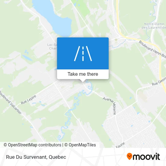 Rue Du Survenant map