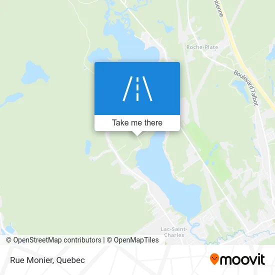 Rue Monier map