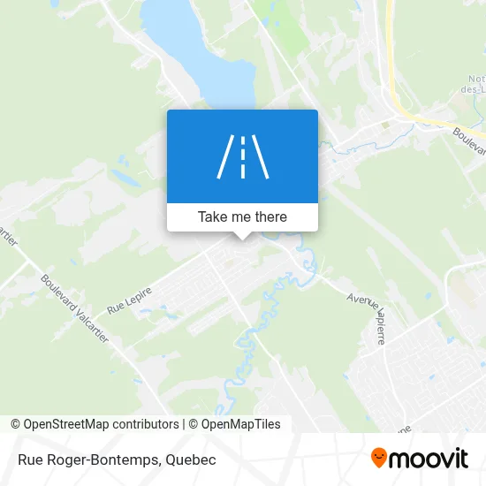 Rue Roger-Bontemps map