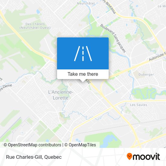 Rue Charles-Gill map