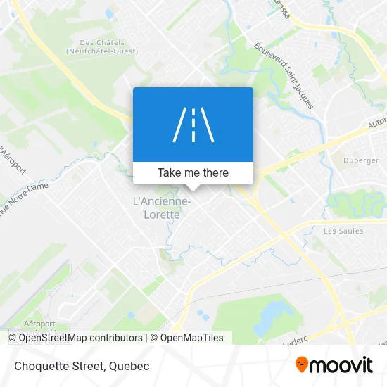Rue Choquette map