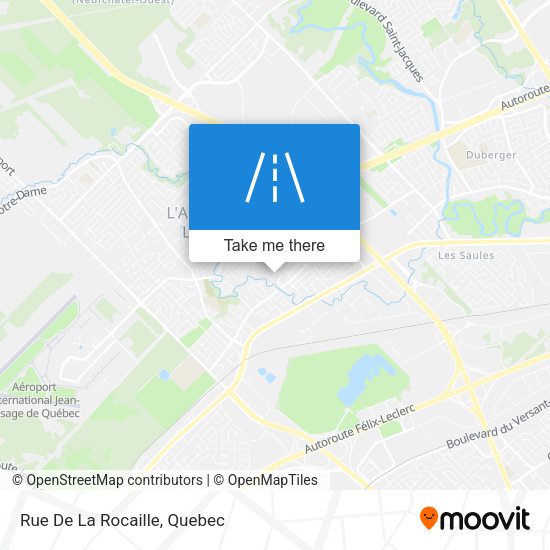 Rue De La Rocaille map
