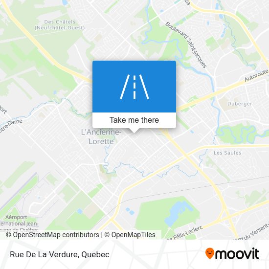 Rue De La Verdure map