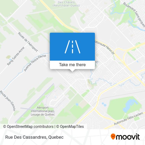 Rue Des Cassandres map