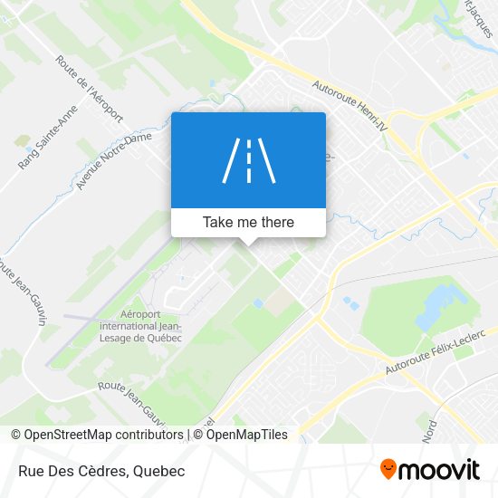 Rue Des Cèdres map