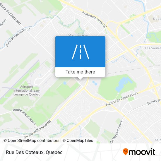 Rue Des Coteaux map