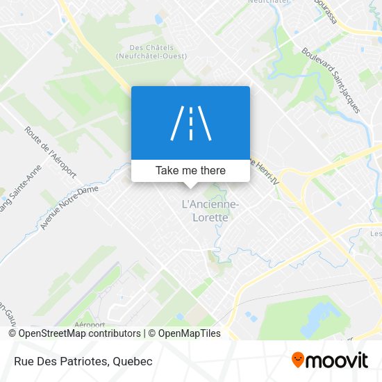 Rue Des Patriotes map