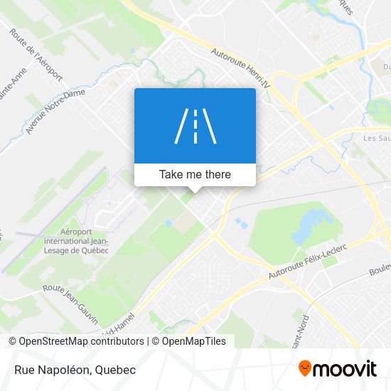Rue Napoléon map