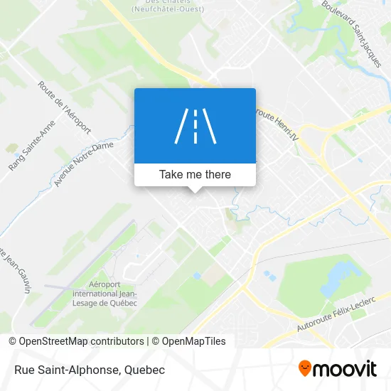 Rue Saint-Alphonse map