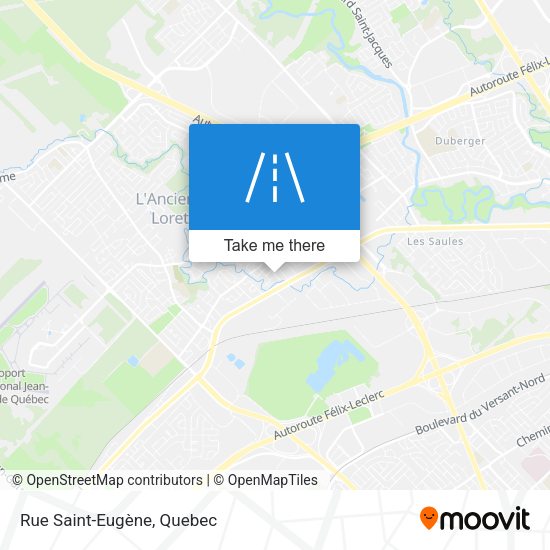Rue Saint-Eugène map