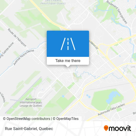 Rue Saint-Gabriel map