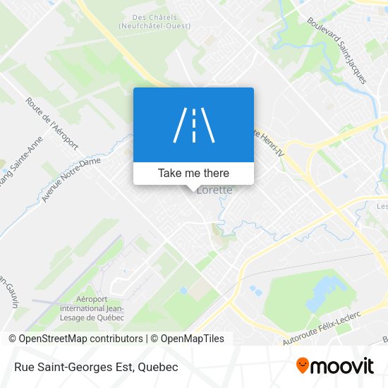 Rue Saint-Georges Est map