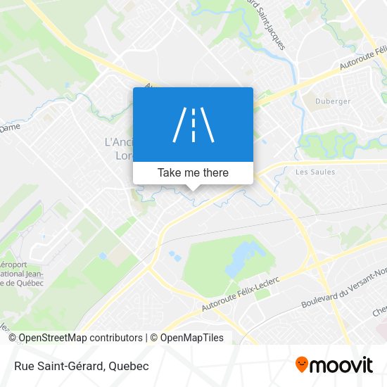 Rue Saint-Gérard map