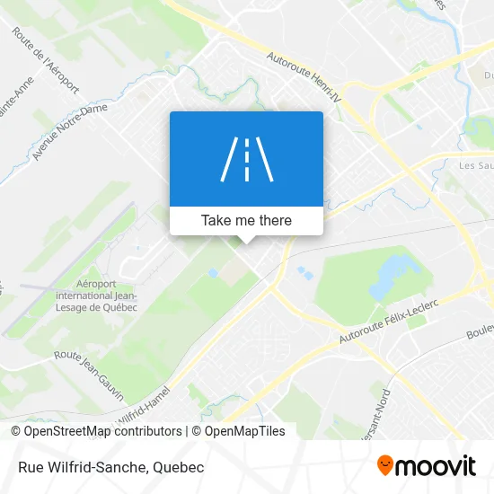 Rue Wilfrid-Sanche map