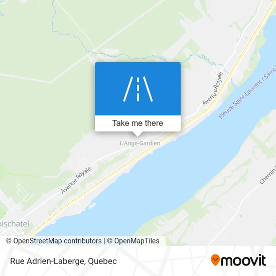 Rue Adrien-Laberge map