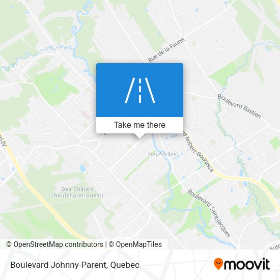 Boulevard Johnny-Parent map