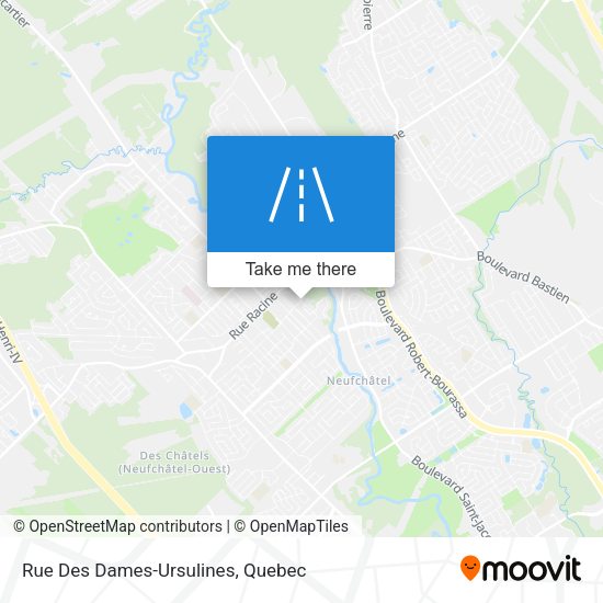 Rue Des Dames-Ursulines map