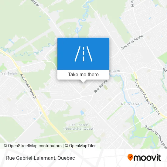 Rue Gabriel-Lalemant map