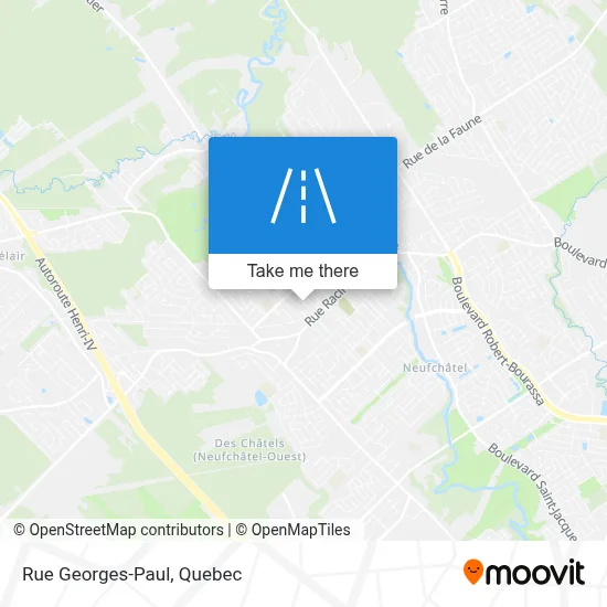 Rue Georges-Paul map