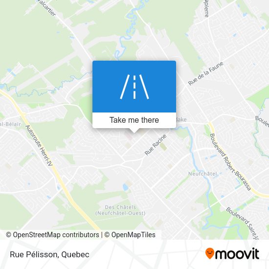 Rue Pélisson map
