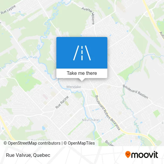 Rue Valvue map
