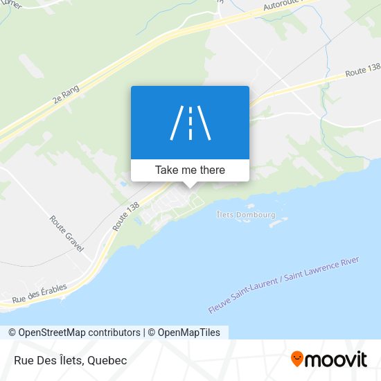 Rue Des Îlets map