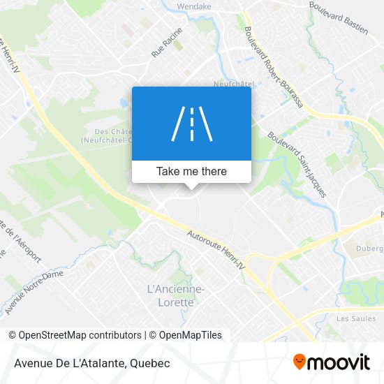 Avenue De L'Atalante map