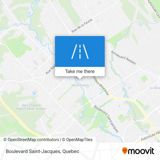 Boulevard Saint-Jacques map