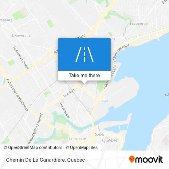 Chemin De La Canardière map