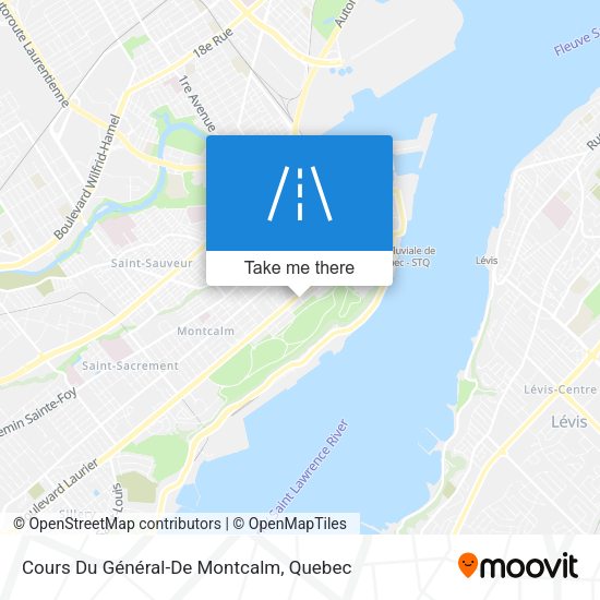 Cours Du Général-De Montcalm map