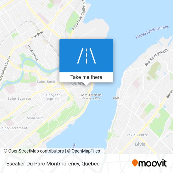 Escalier Du Parc Montmorency map