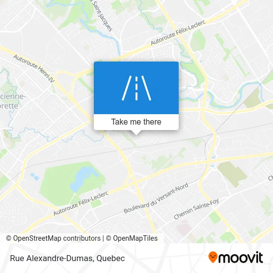 Rue Alexandre-Dumas map