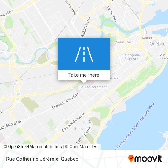 Rue Catherine-Jérémie map