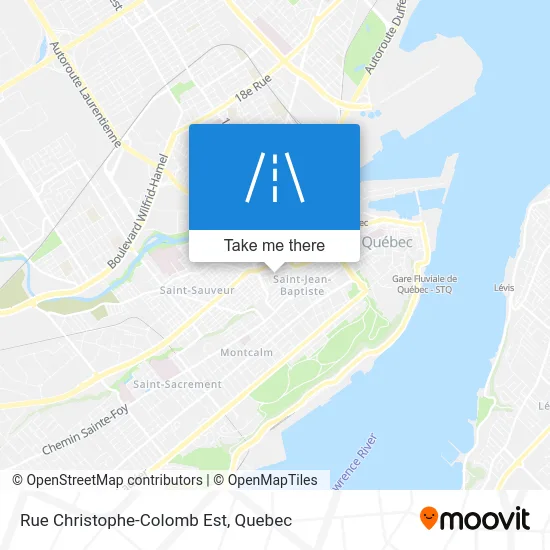 Rue Christophe-Colomb Est map