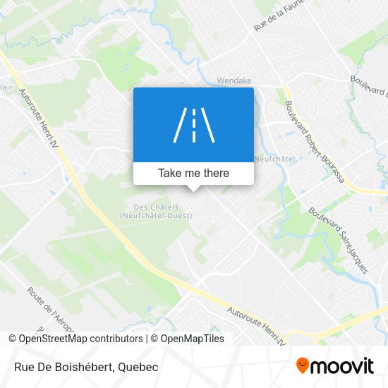 Rue De Boishébert map