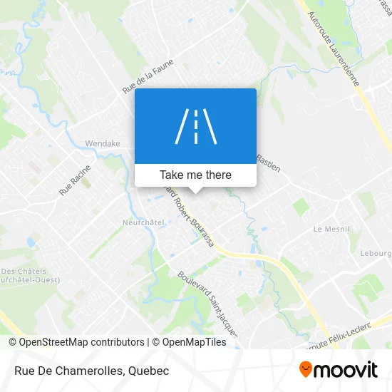 Rue De Chamerolles map