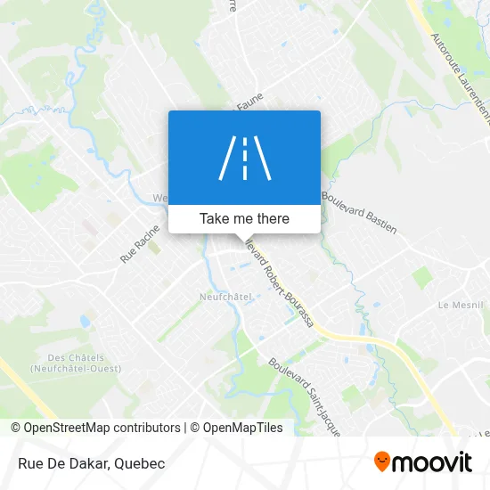 Rue De Dakar map