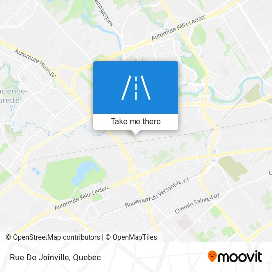 Rue De Joinville map