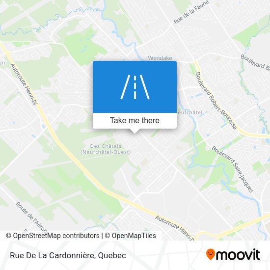 Rue De La Cardonnière map