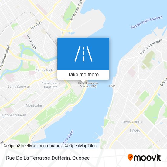 Rue De La Terrasse-Dufferin map