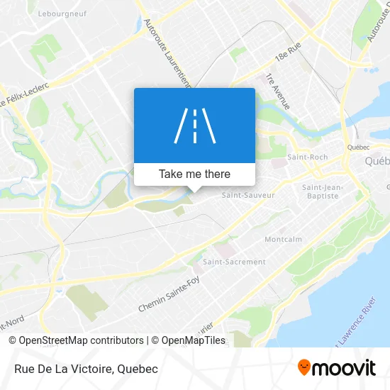 Rue De La Victoire map