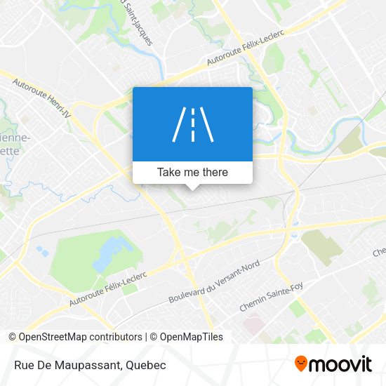 Rue De Maupassant map
