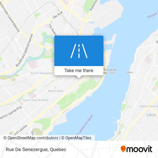 Rue De Senezergue map