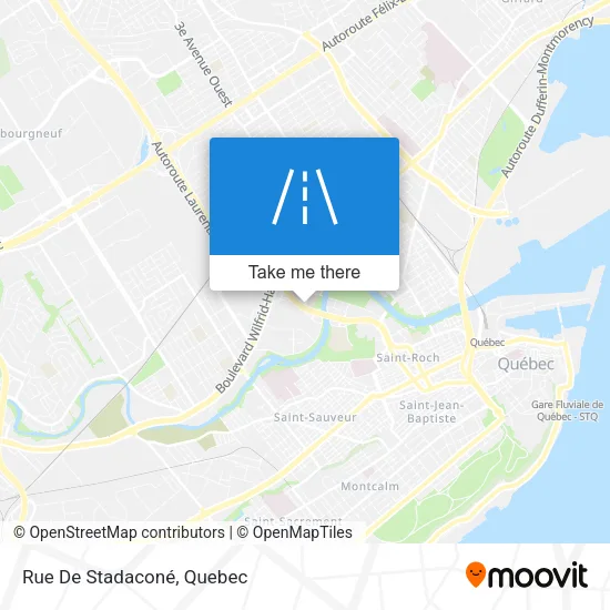 Rue De Stadaconé map