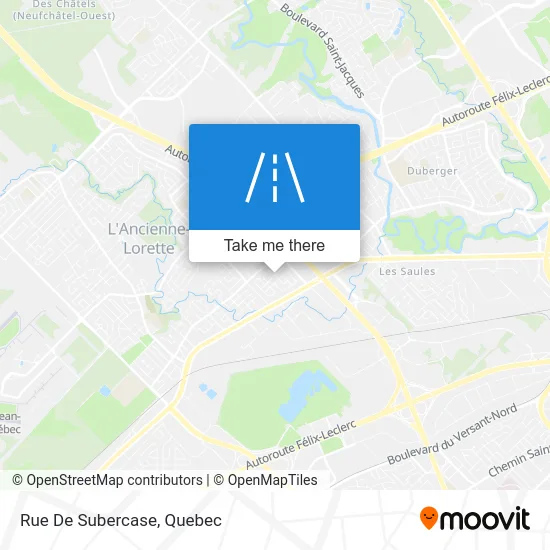Rue De Subercase map