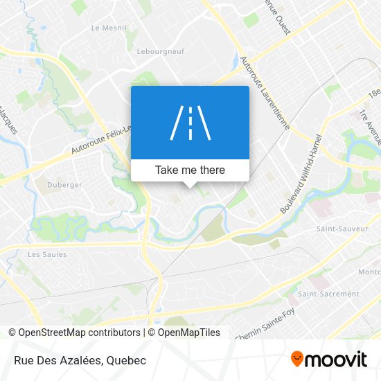 Rue Des Azalées map